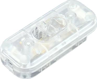 Interruttore a corda Enzo trasparente 7401080