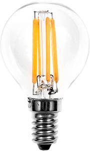 HP LED Bullet E14 1-10W 2200K Filamento Trasparente - LED7928