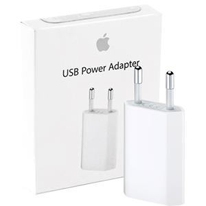 Apple cargador hogar usb apple 1a 5v blanco - 9540080