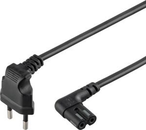 Cordón para grabadora Enzo negro acodado 5 metros 7596214