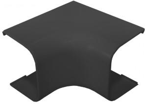 Curva interna Canalit 90° per condotto aria condizionata 90mm antracite - 4748052