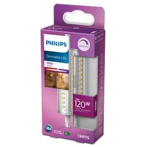 Philips led r7s 118mm 230v 14-120w 3000k dimbaar blister - 5104434