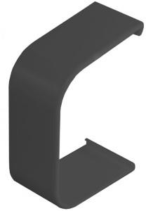 Canalit koppelstuk voor aircokanaal 90mm antraciet - 4748051
