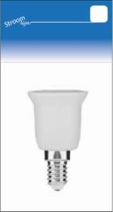 Adaptador portalámparas e14 a e27 - 6670006