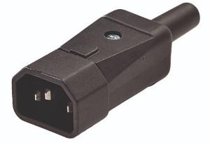 Dispositivo contra enchufe c13 70 grados mk negro - 6173532