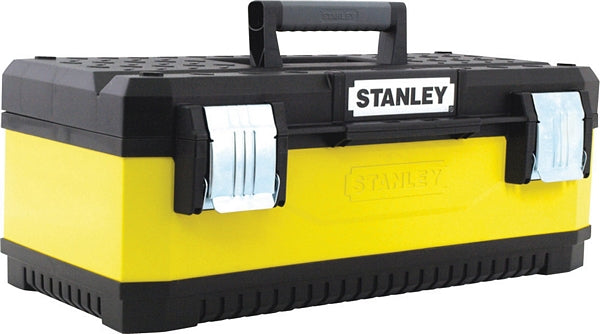 Stanley Stanley Toolbox de plástico de metal de 20 pulgadas