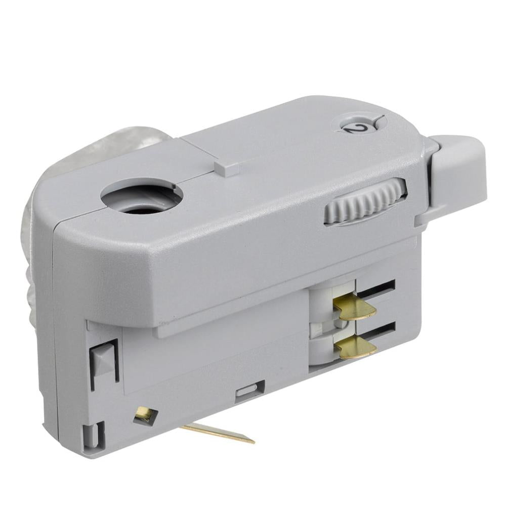 Adaptador de corriente para carril nórdico plateado 5050430