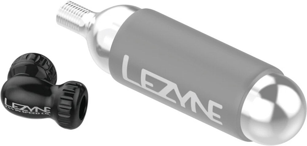 Cabezal de bomba de co2 Lezyne con accionamiento de doble velocidad