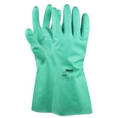 Oxxa nitrile-chem 41-200 handschoen groen 11 | 12 stuks