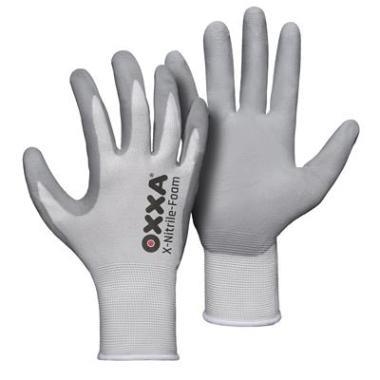 Guanto Oxxa x-nitrile-foam 51-280 grigio bianco 9 (u) | 12 pezzi