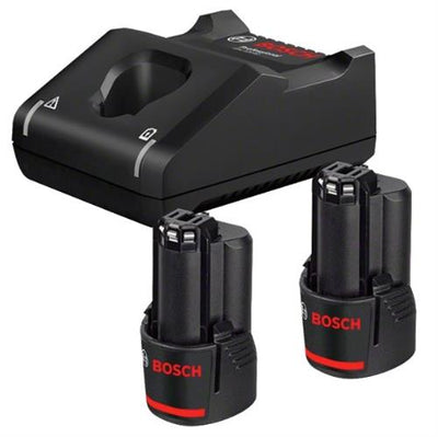 Bosch accu startset gba 12v 3.0ah accu's+lader