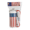 E l sports - bokszakset - pu - wit rood blauw