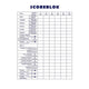 Blocco punteggio Haza 15x21cm 50 fogli confezione da 5 pz