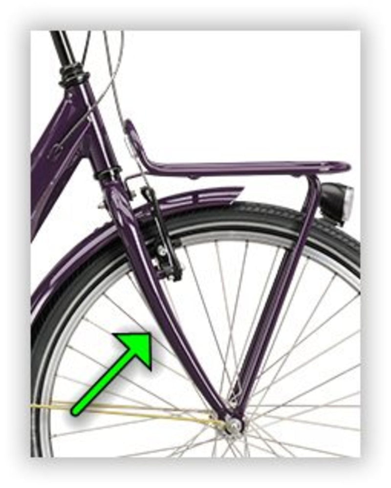 Forcella anteriore Batavus star 24 viola scuro YS739