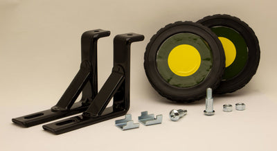 Ruedas de entrenamiento sin marca 16 verde militar