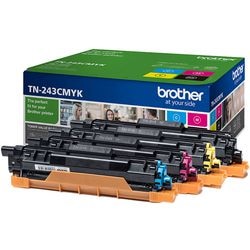 Cartucho de tóner brother tn-243cmyk rendimiento estándar original