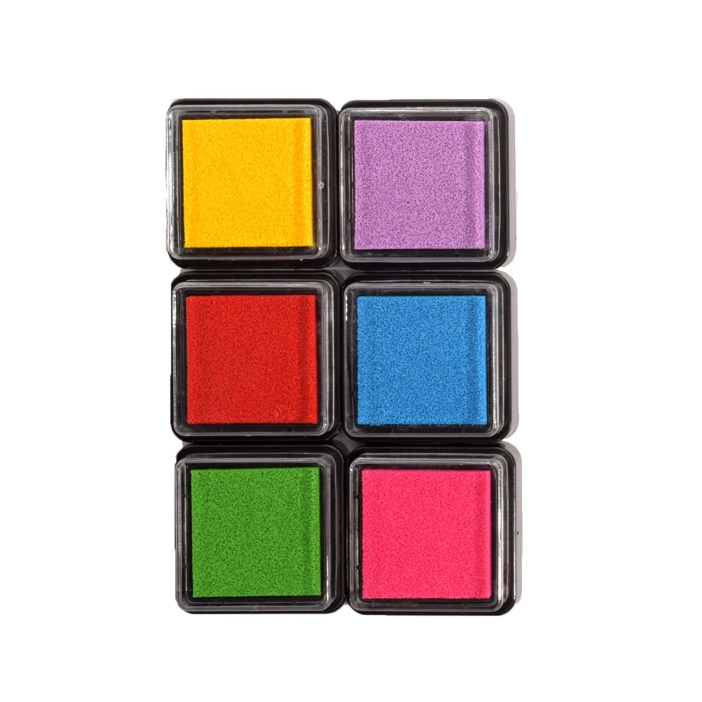 Vaessen creative • tampone per inchiostro colorante primario, 6 pezzi