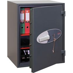 Caja fuerte antirrobo Phoenix Neptune HS1054K gris