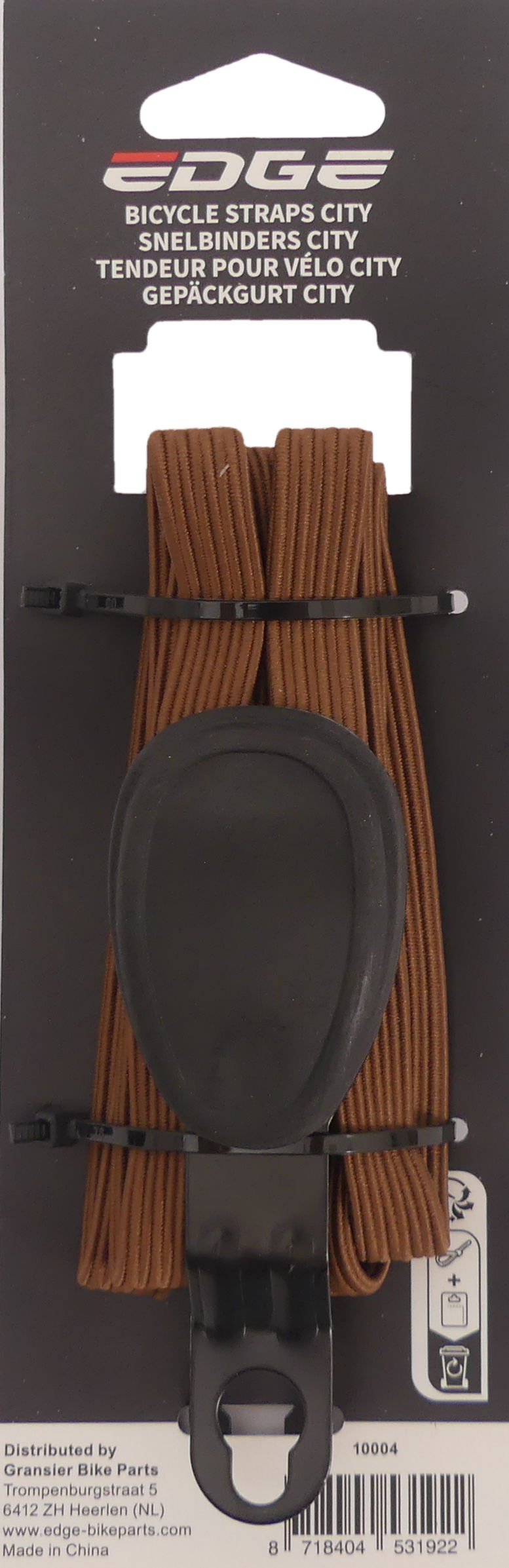 Ciudad de TrioBinder de borde - Brown (en el mapa)