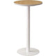 Tavolino alto paperflow easydesk melaminico faggio