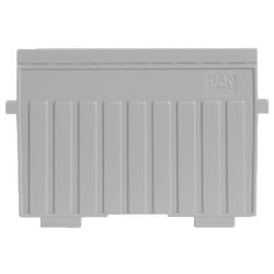 Divisorio han a6 14,7 x 11,2 cm grigio chiaro 5 pezzi