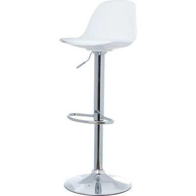Taburetes de bar paperflow bobba plata polipropileno, acero
