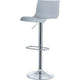 Taburetes de bar paperflow sacramento plata polipropileno, acero