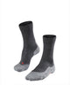 Falke tk5 anti-blaar dun wol functioneel materiaal wandelsokken dames grijs - maat 41-42