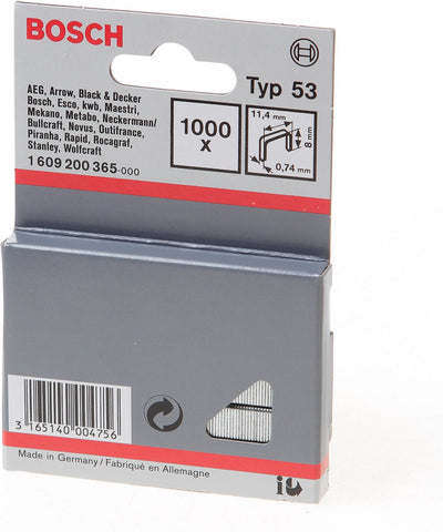 Accessori Bosch non tipo 53 11,4 x 0,74 x 8 mm 1000pz - 1609200365