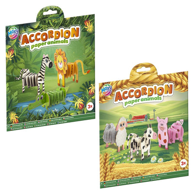 Gruppo artigianale creativo piega i tuoi animali di carta, 3dlg.