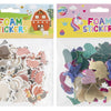 Moxy pak foam stickers, 2 assorti