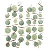 Boltze home guirlande capiz fine 180cm groen