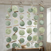Boltze home guirlande capiz fine 180cm groen