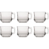 Duralex theeglas lys stapelbaar hardglas 220ml 6 stuks dia8x7.1cm - afbeelding 1