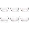 Duralex schaal carre 11cm 6 stuks
