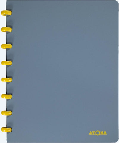 Cuaderno Atoma terra, ft a5, 144 páginas, cuadros comerciales 10 piezas