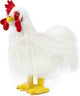 Living nature cuddly toy rooster - 35 cm - plush - toys - roosters farm animal cuddly toys - stuffed animal