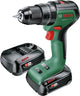 Bosch universalimpact 18v-60 - accuklopboorschroevendraaier - met 2x 18 v li-ion accu (2,0 ah) en 1-uurslader