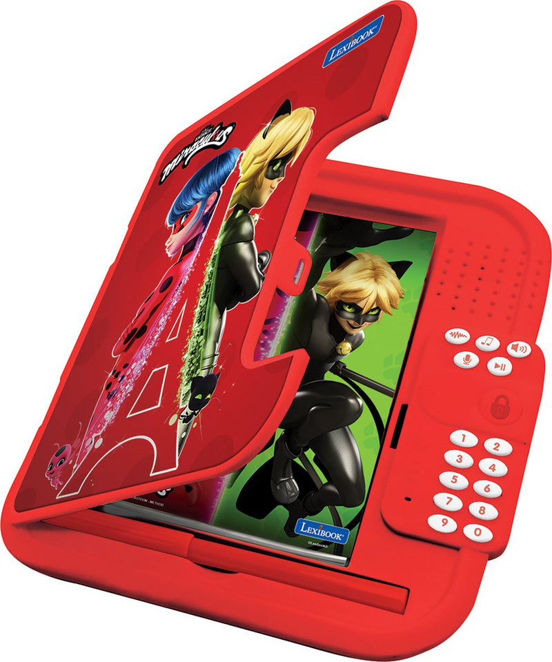 Cuaderno electrónico secreto Lexibook Miraculous Safe