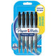Bolígrafo Papermate flexgrip ultra negro mediano 0,5 mm 5 piezas