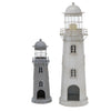 Boltze home lantaarn vuurtoren set 2-delig h54-75cm