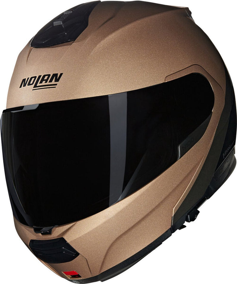 Casco nolan n100-6 verniciatura especial 342 arena negro brillo sistema - talla s - casco
