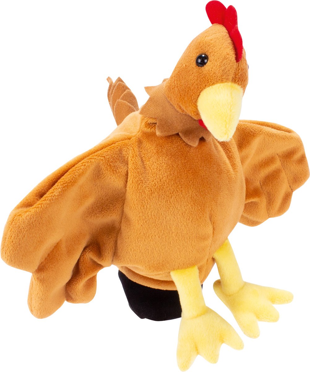 Pollo títere de mano de Beleduc