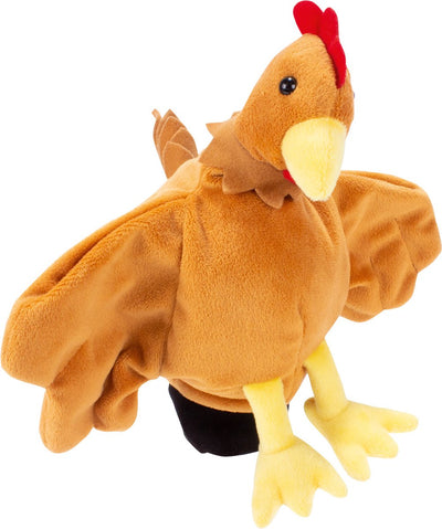 Pollo títere de mano de Beleduc