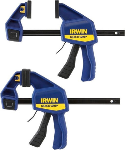 Separador de abrazadera de liberación rápida con una mano Irwin (2x) - 150 mm 6 - servicio mediano
