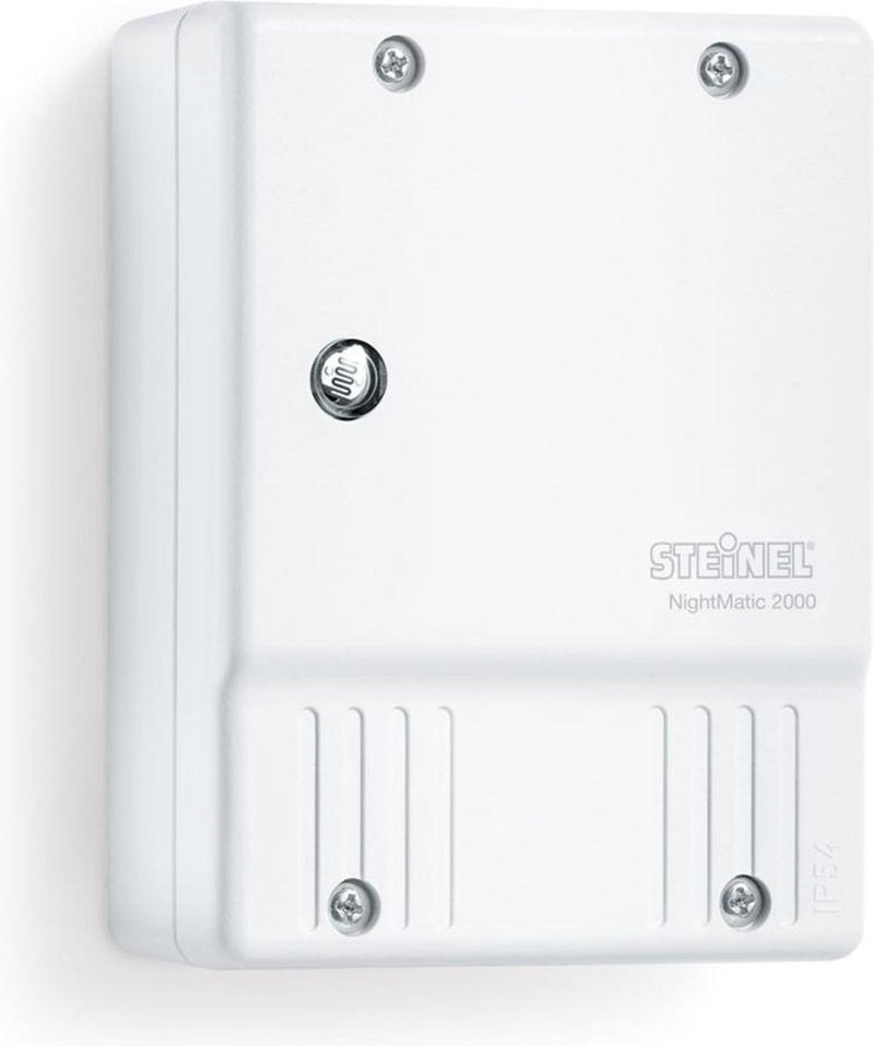 Steinel interruptor crepuscular exterior nightmatic 2000 - ip54 - blanco