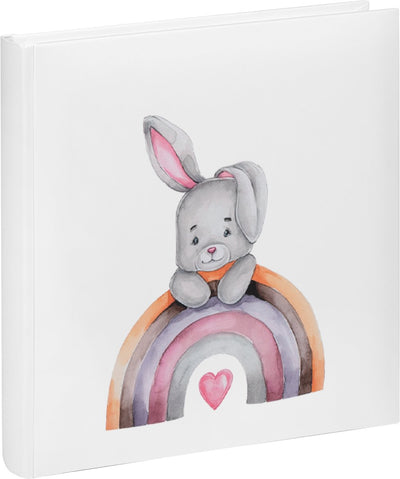 Álbum de bebé Walther fa-311 - bunny malin - tamaño 26 x 25 cm - para 100 fotos 10 x 15 cm - blanco
