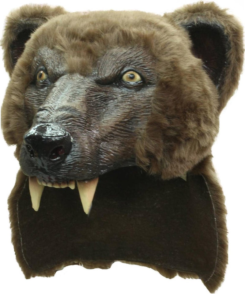 Máscara de oso Vegaoo para adultos - Máscara de disfraces - Talla única