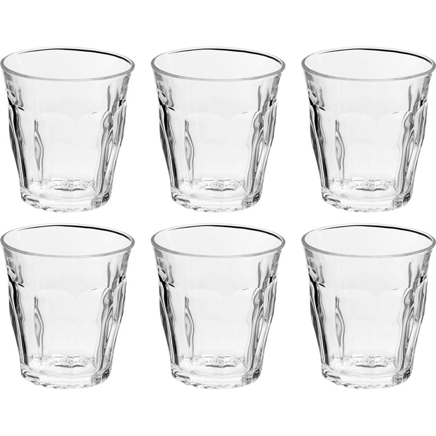 Duralex glas picardie 200ml 6 stuks