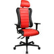 Silla gaming Topstar Sitness RS negro, soporte lumbar rojo